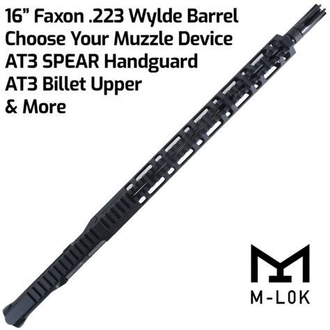 Its match grade 416R stainless steel barrel has polished crownfeed ramps, and is threaded. . Match grade 223 wylde complete upper
